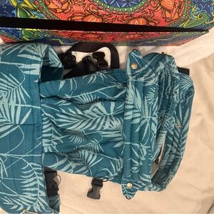 Tropical Blue Kids Backpack